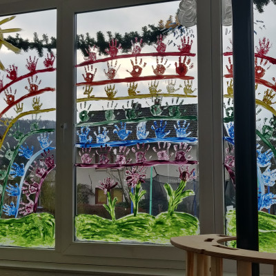 Fenster gestalten.